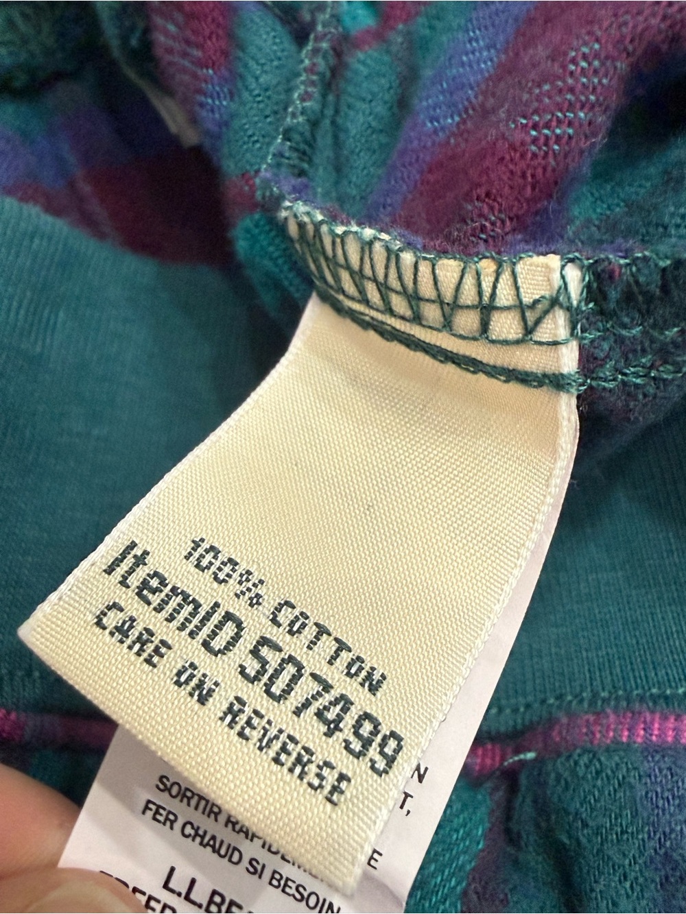 L.L. Bean Scotch Plaid Pajama Sleep Lounge Pants Women’s Medium - Picture 4 of 7